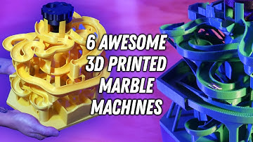 6 Cool 3D Printed Marble Machines // TIME LAPSES 3D Printed on the Elegoo Neptune 4 Plus
