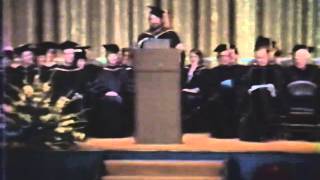 Robin Williams at UC Hastings Commencement 1983