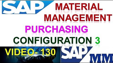 How to Configure Purchasing in Material Management | Material Management in Sap | DK TECHNOLOGIES