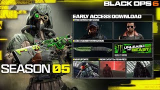 NEW FREE OPERATOR BUNDLES, COD x Monster Rewards, & NEW Season 5 Events Update.. (Black Ops 6)