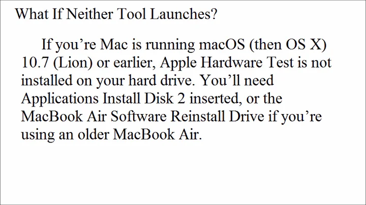 How to Scan and Diagnose Hardware Issues on Your iMac 2013 or older with Apple’s Built In Tools
