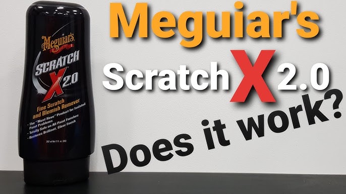 Car Paint Scratch Repair: using Meguiars Scratch X 2.0 