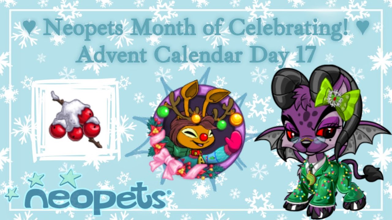 advent calendar day 17! — playing neopets in 2023