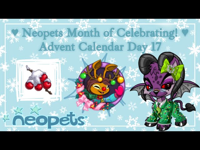 advent calendar day 17! — playing neopets in 2023 - YouTube