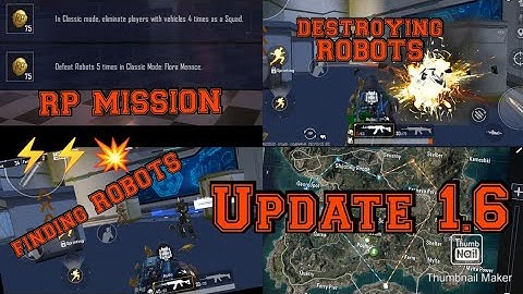 Update 1.6 // Completing the Floramenace Robot mission // killing Robots in Floramenace