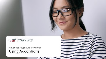 Using Accordions in Page Builder