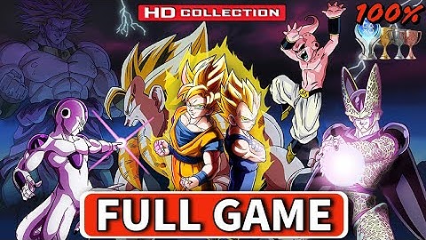 Dragon Ball Z Budokai 3 HD Collection - Full Game (All Trophies, Secret Characters, Stories 100%) 4k