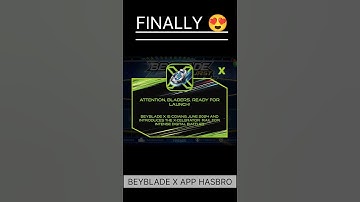 Beyblade X App Hasbro Release !!! Finally #beyblade #beybladegame #shorts