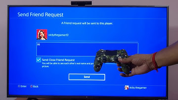 How to Send Close Friend Request in PS4 or PS Pro Console?