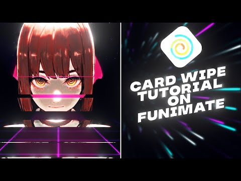 Card Flip Transition | Funimate Tutorial | card wipe