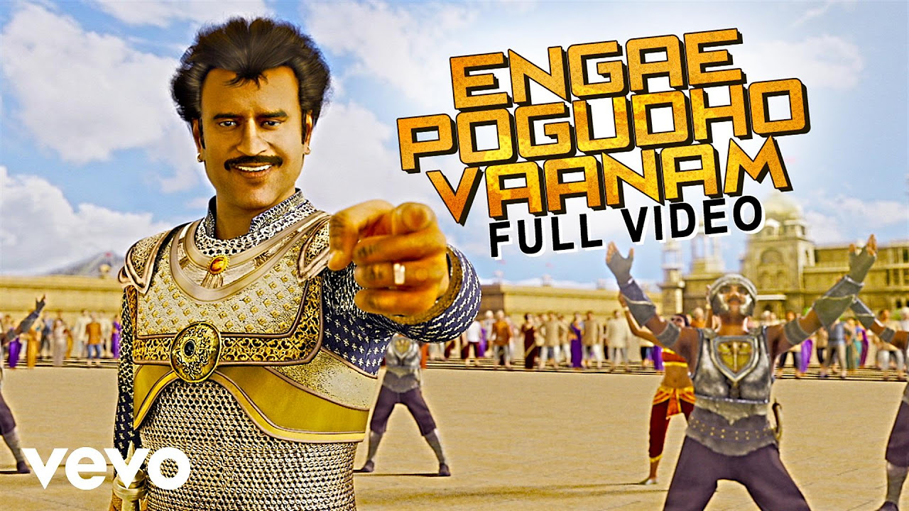 Kochadaiiyaan   Engae Pogudho Vaanam Video  AR Rahman  Rajinikanth Deepika