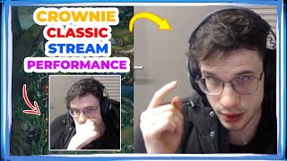 LR Crownie Classic Performance on Stream 👀 [DONT WATCH THIS]