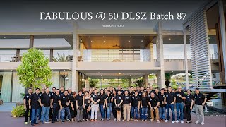 FABULOUS @ 50 DLSZ Batch 87 Reunion | Highlights Video by Nice Print Photography