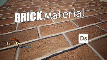 Make A Brick Material For Games In Substance Designer | Texture Tutorial
