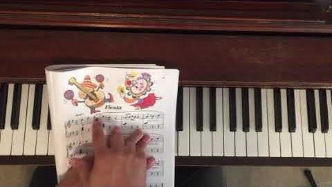 How to Play Fiesta from Bastien Level 1 Piano page 33