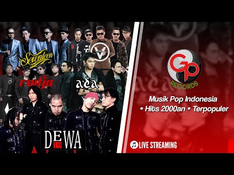 🔴 (LIVE) Musik Pop Indonesia • Hits 2000an • Terpopuler #LiveMusicStream