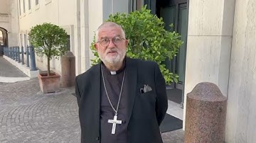 Bishop-Elect, Monsignor Charles Azzopardi, receives Papal Blessing from Pope Leo XIV