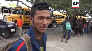 Splintered migrant caravan groups arrive at US border