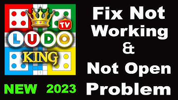 How To Fix Ludo king App Not Working | Ludo king Not Open Problem | PSA 24
