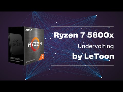 АНДЕРВОЛЬТИНГ RYZEN 7 5800X