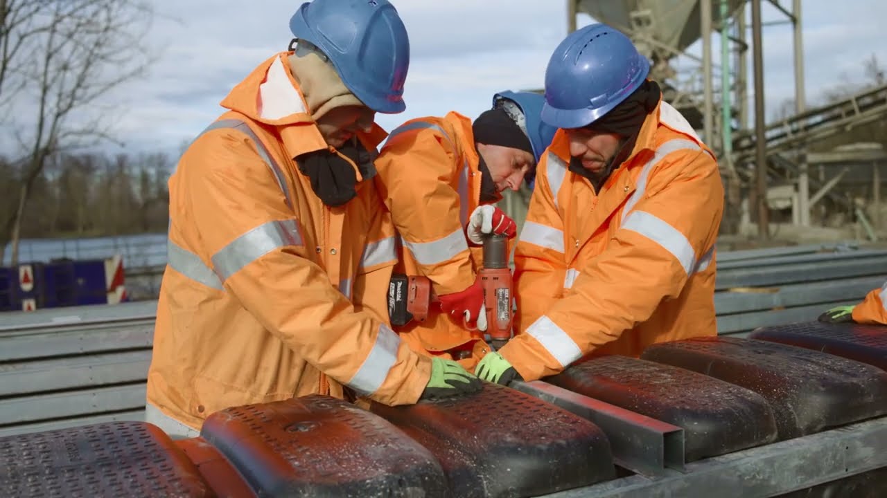 Floating-PV auf dem Waldmattensee in Lahr