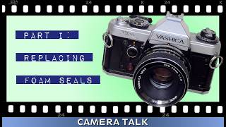 Repair: Yashica FX-D Quartz, Part I - New Foam Seals - Camera Talk