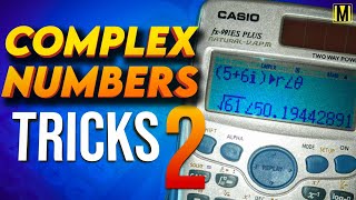 HOW TO SOLVE POLAR FORM OF COMPLEX NUMBERS WITH CALCULATOR (2)