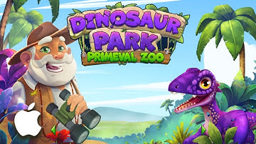 Dinosaur Park Primeval Zoo 🦕 - iPhone 12/iOS Gameplay