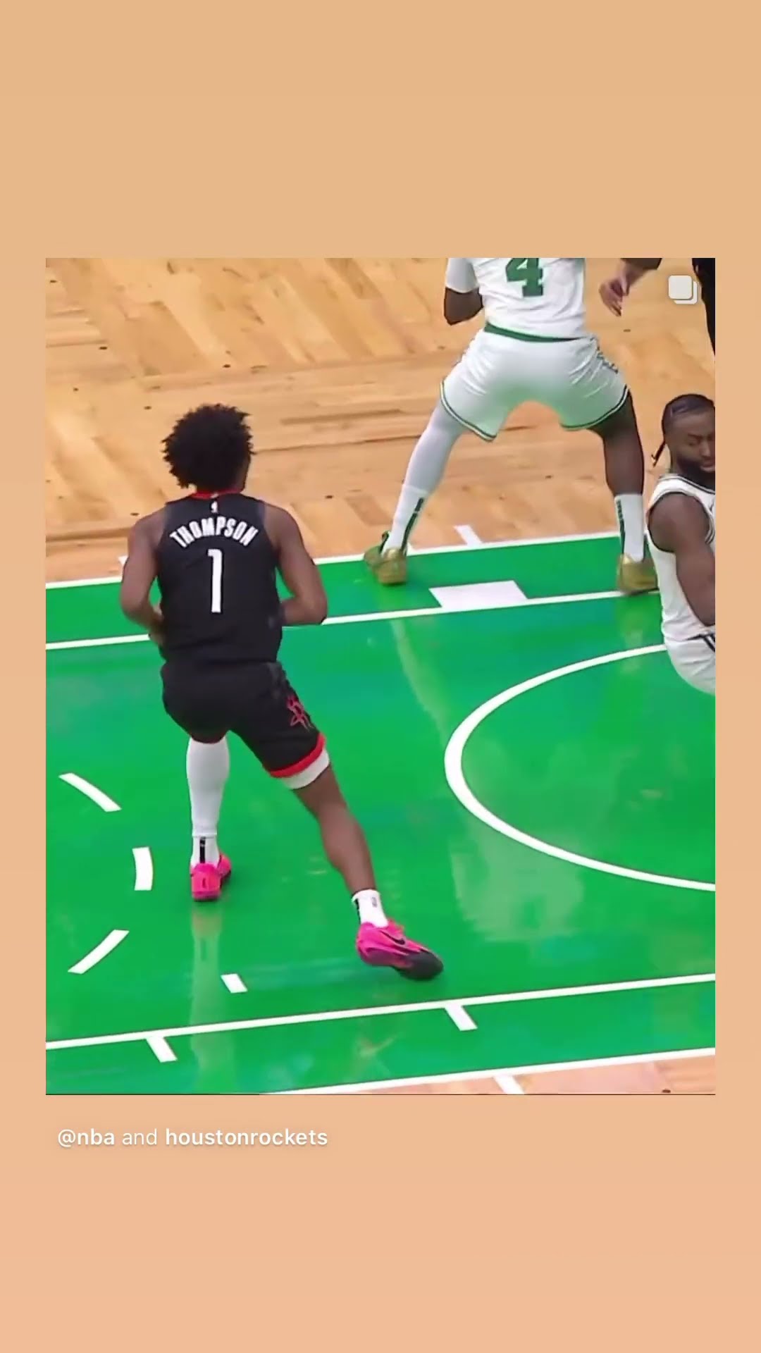 What a move #hoodnews #amenthompson #rockets #celtics #jaylenbrown #nba #basketball #sports #how #us