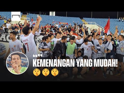 STY Basah Kuyup, Justin Hubner Tengil - Selebrasi Timnas Indonesia Usai Libas Vietnam 3-0