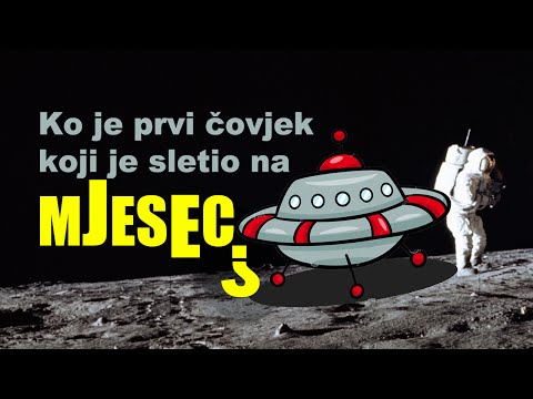 Video: Ko Je Prvi Sletio Na Mjesec