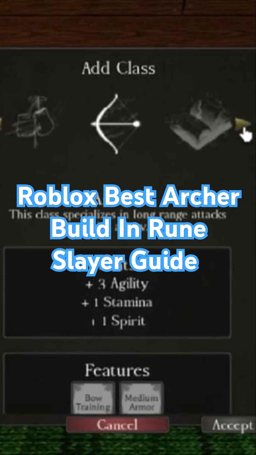 Roblox Best Archer Build In Rune Slayer Guide Roblox Oardefault 