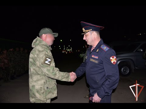 Росгвардейцы вернулись с Украины