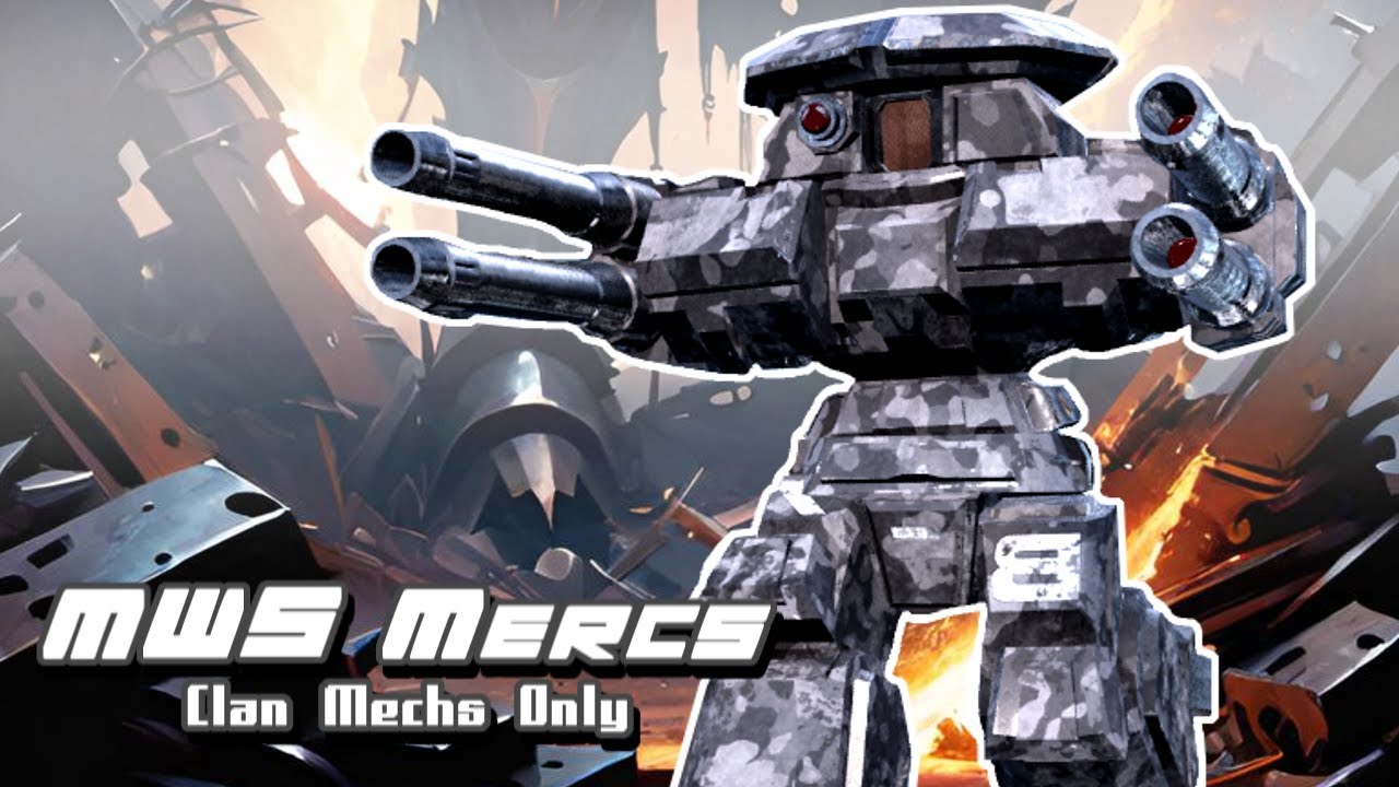 Scrap Metal Everywhere! Mechwarrior 5 Mercs Clan Mechs Only