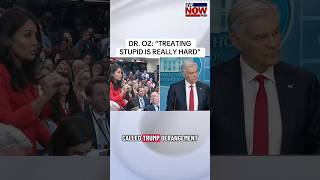 Dr. Oz is asked for medical advice to treat so-called "Trump Derangement Syndrome." #news #trump