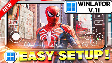 🔥 Winlator V11 Full Setup Guide | Best Windows Emulator for Android (New Update + Best Settings)