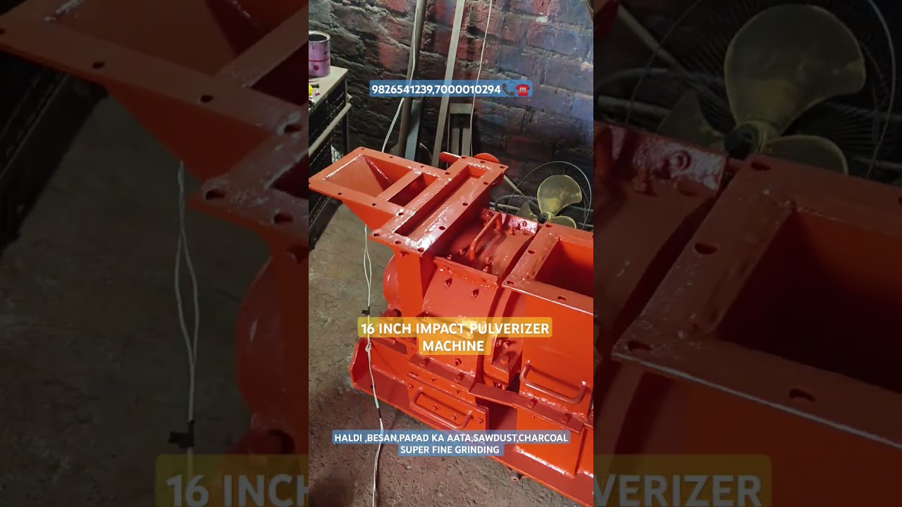 IMPACT PULVERIZER MACHINE FOR SUPER FINA GRINDING 