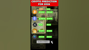 CRYPTO PREDICTION 2026