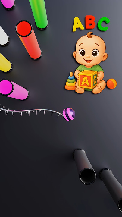 abc song -b2- Marble Music #setisfying #musicmarble