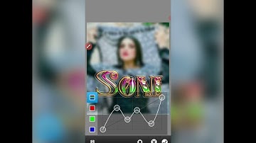 Glass Font On Android - How to Make New multi color Glass Font In Pixlab Ps Touch - jutt Creation