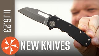 New Knives for the Week of November 16th, 2023 Just In at KnifeCenter.com