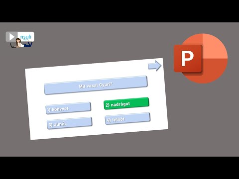 Videó: Hogyan készíthetsz függeléket a PowerPointban?