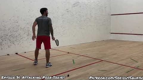 Serious Squash: Attacking Off Poor Serves
