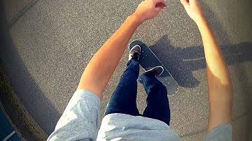 First-Person Skateboarding - Nollie Frontside 180