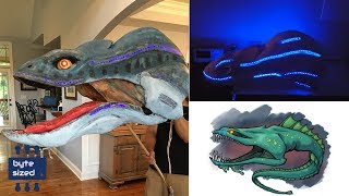 Gulper eel with Arduino and LED effects