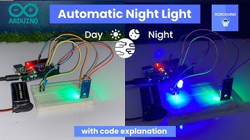 Automatic Night Light using Arduino UNO ☀️🌙 Beginner friendly LDR Sensor & LED Project 💡