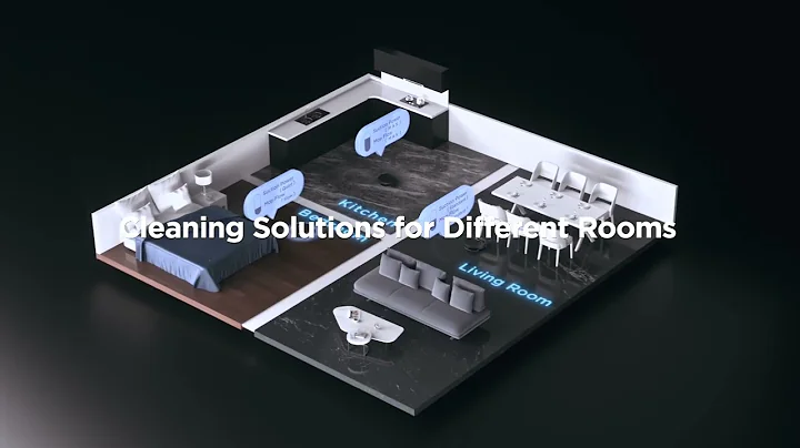 Midea S8+ New Generation Of LDS Navigation System Accurately Scanning Your Whole House