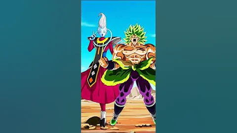 Broly vs whis |who is strongest #dbs #anime #dragoball
