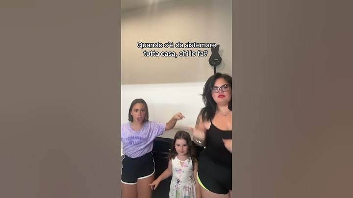 Chi sistema casa ?