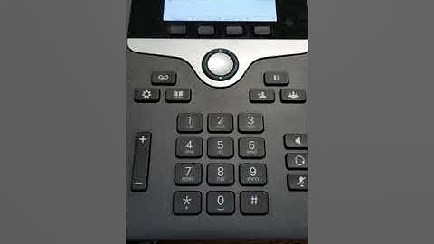 Configuring Settings on Cisco phone